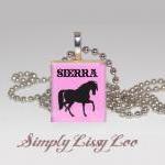 Horse Personalized Scrabble..