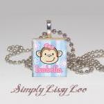 Monkey Personalized Scrabbl..